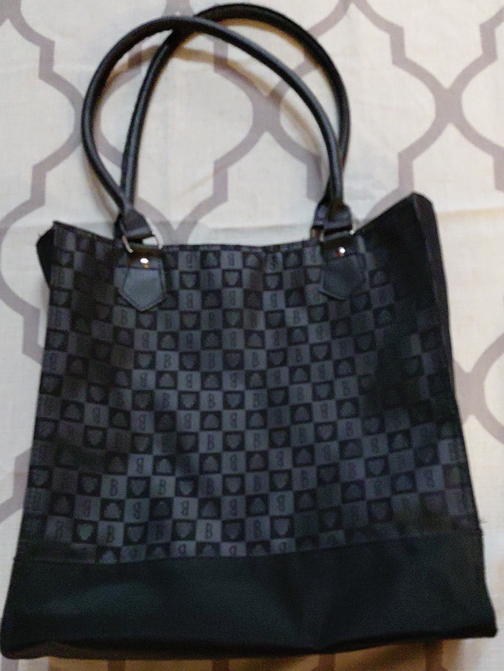 Borghese Tote Bag - Women's Shoulder Bag Xl